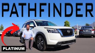 2024 Nissan Pathfinder Platinum Is Nissan Luxury Now [upl. by Brandwein]