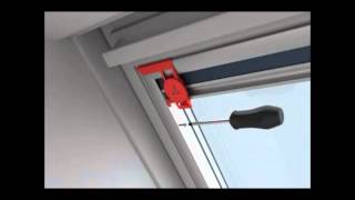 VELUX Blinds Installation  VELUX Window Blinds Roofing How To [upl. by Carena]