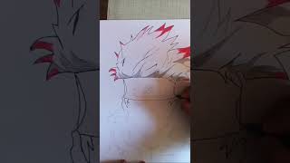 Drawing of Kakashi part 1 [upl. by Asirem]