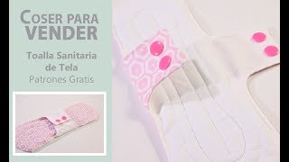 Coser para Vender │Toallas Sanitarias Ecológicas [upl. by Kahlil]