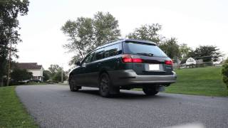 2002 Subaru Outback H6 VDC N1 Exhaust [upl. by Ilojne185]