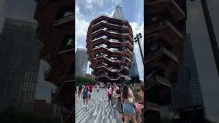 Stunning Vessel Hudson Yards Manhattan New York vessel travel newyork [upl. by Harifaz]