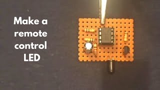 Make remote control LED 37 V to 12 V  555 timer IC Complete process [upl. by Kora]