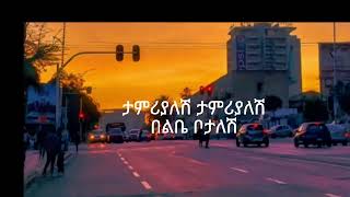 ጎሳዬ ተስፋዬታምሪያለሽGosayetesfayebest lyrics [upl. by Eleazar]