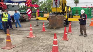 Mobile Crane Operator Practical Exam [upl. by Sclater]