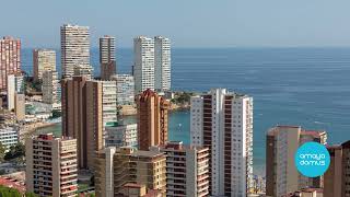 APARTAMENTO EN BENIDORM EN RESIDENCIAL LOS GEMELOS CON ESPECTACULARES VISTAS AL MAR [upl. by Romanas825]