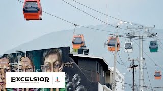 Mexicable el primer teleférico para transporte público WB [upl. by Oelc919]