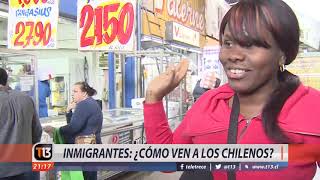 Inmigrantes ¿Cómo ven a los chilenos [upl. by Enoj]