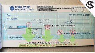 Cheque A Short Video On Banking Cheque Codings And Micr Code [upl. by Anabel]