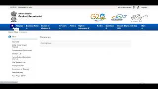 Cabinet Secretariat DFO Tech Recruitment 2023  Cabinet Secretariat DFO Vacancy 2023 [upl. by Gerson]