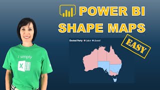 Power BI Shape Maps [upl. by Cody]