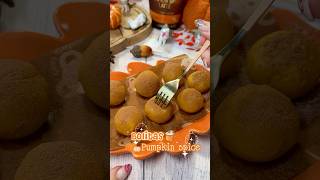 Bolitas de pumpkin spice 🍂 receta postres [upl. by Ereynihc]