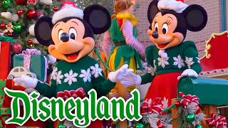 A Christmas Fantasy Parade 2024 at Disneyland  Full Show 4K POV [upl. by Namqul497]