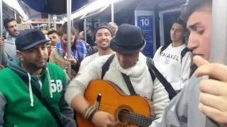 SENTIMIENTO CANARIO EN EL METRO DE MADRID  CONCIENCIA URBANA amp MCMISMADO [upl. by Dysart748]