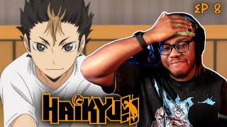 MEETING NISHINOYA  Haikyuu Episode 8 Reaction [upl. by Frankel]