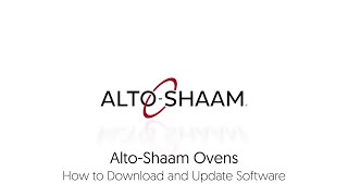 How to Update your AltoShaam Oven Software [upl. by Armand]