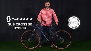 🚲 Scott Sub Cross 30 Hybrid Review  Cycle and Cycle Care 🚲 [upl. by Itnahs]