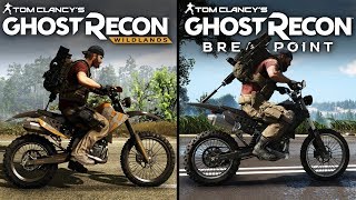 Ghost Recon Breakpoint vs Wildlands  Direct Comparison [upl. by Elisabet678]