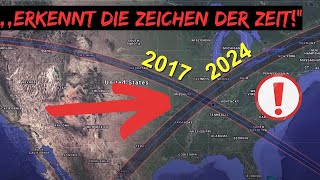 Was wird am 8April 2024 passieren Totale Sonnenfinsternis [upl. by Llerreg]