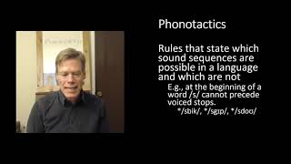 Phonology Part 1 Phonotactics [upl. by Cynara]