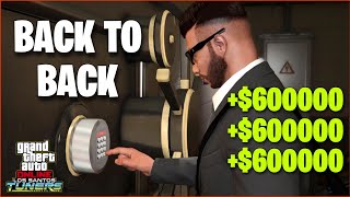 Union Depository Contract BACK TO BACK  600K Every 8 minutes  GTA Online [upl. by Yemirej834]