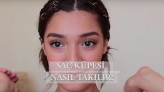 YENİ TREND Saç Küpesi Nasıl Takılır [upl. by Fredrick]