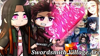 Hashiras react to Swordsmith Village Arc 🌟 Season 3  Demon Slayer [upl. by Keynes881]