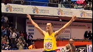 Stefan Holm 240m Indoor ECH Madrid 2005 [upl. by Wiltsey]