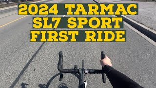 2024 Specialized Tarmac SL7 Sport First Ride [upl. by Franchot374]