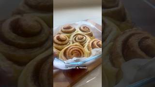 Cinnamon Roll relaxingmusic love bread cinnamonroll [upl. by Eicirtap]