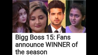 Bigg Boss 15 Grand Finale Update Tejaswi Pratik and Karan [upl. by Anoerb276]