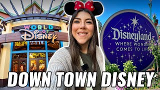 Recorriendo DOWNTOWN Disneyland en CALIFORNIA 🤩✨ [upl. by Hamer]