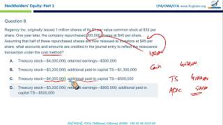 CPA FAR Stockholders Equity Part 1 Overview [upl. by Sibylle92]