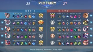 GAMEPLAY CECILION MOBILE LEGEND 300 STACK [upl. by Ellah859]