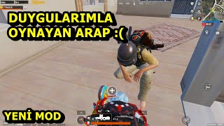 DUYGULARIMLA OYNAYAN ARAP  YENİ MODDA YARGI BATUR GAME SOLO SQUAD PUBG MOBİLE [upl. by Lada850]