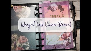 2024 Weight loss vision board [upl. by Nolyag]