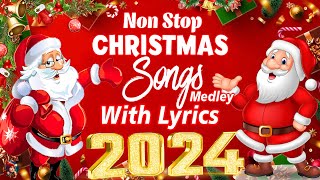 Best Christmas Songs 2025 🎅🏼 Nonstop Christmas Songs Medley with Lyrics 2025 🎄 Merry Christmas 2025 [upl. by Crofoot]