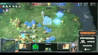 Dreamhack 2011 Final Game  Huk vs Moon  crowd goes wild [upl. by Siuqram]