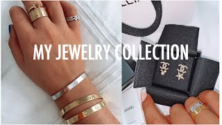 MY JEWELRY COLLECTION  what I wear everyday [upl. by Ozne]