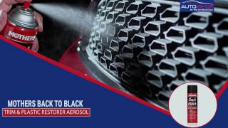 Mothers Back to Black Trim amp Plastic Restorer Aerosol  PakWheels Accessories [upl. by Dragelin]