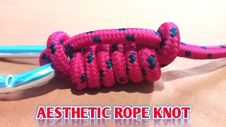 2 Very useful aesthetic knots  many dont know yet  Knots [upl. by Elaen753]