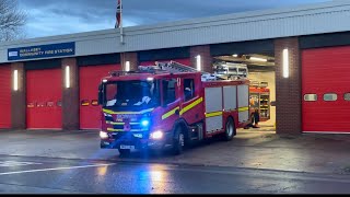 Merseyside Fire and Rescue  Wallasey Turnout [upl. by Philcox299]