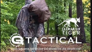 Plecak do lasu  kaptur przeciwdeszczowy Tasmanian Tiger od QTactical [upl. by Ennairrac]