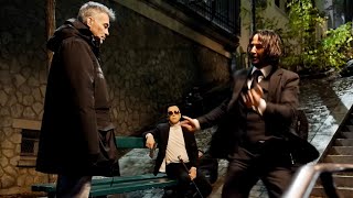 John Wick 4  Behind The Scenes  Making of Stair Fall Scene  Biggest Stair Fall Scene in Hollywood [upl. by Ferrick]