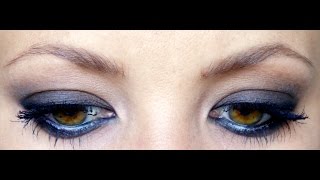 Maquillage Smokey marron ➡ Yeux Ambré pour débutante l Clairette Sweety [upl. by Selwin]