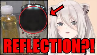 Botans Reflection Caught on Camera While Cooking Ostrich Egg【Hololive】 [upl. by Haman]