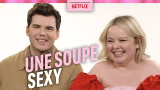 ON A TESTÉ LE FRANÇAIS DES ACTEURS DE BRIDGERTON  Amour ou Petits Fours  Netflix France [upl. by Ecnerol]