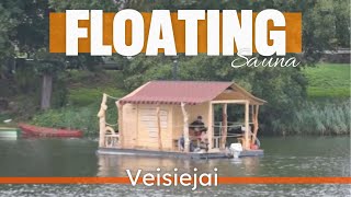 Floating Sauna Veisiejai [upl. by Ocirederf]