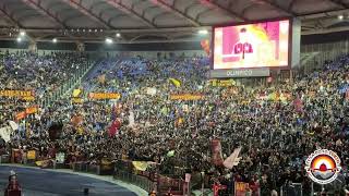 Roma  Torino 10 la formazione della Roma la Curva Sud canta e ignora tutti i giocatori [upl. by Nnylav]