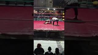 Diosa blanca vs miss América vs baby love triple amenaza femenil parte 2 luchalibre [upl. by Llerrehs]